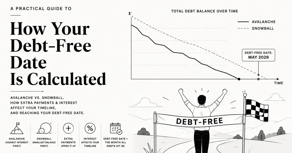 How to Calculate Your Debt-Free Date (and Pay Off Debt Faster)